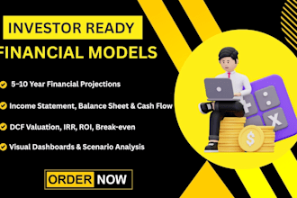 build investor ready financial models and projections for your startup