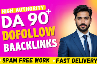 increase your sites ranking with da 90 plus backlinks