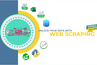 provide python web scraping and data crawling services