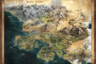 make an amazing world or regional custom fantasy map