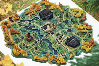 make an amazing world or regional custom fantasy map