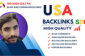 do 100 blog and forum comment do fallow  authority backlink usa uk