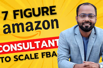be your amazon fba consultant or amazon mentor and coach to scale amazon fba