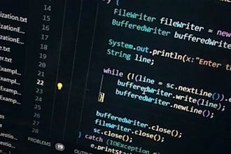 be your java programmer for your java tasks, gui, and java projects