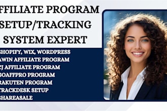 setup trackdesk affiliate marketing programs for woocommerce, shopify, wordpress