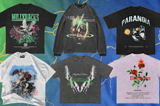 design a streetwear tshirt