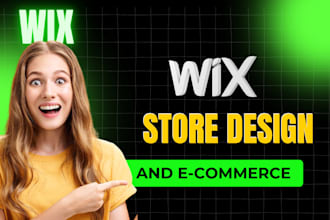 design a custom wix ecommerce store with multilingual support wix design