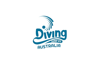 make modern classic diving logo