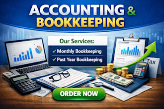do accounting  and bookeeping using quickbooks