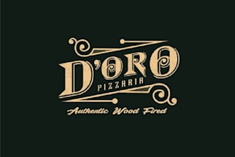 make international best pizza restaurant logo