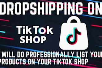 setup manage tik tok shop dropshipping tiktok ads