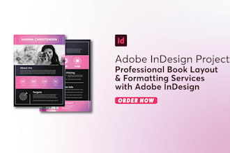 create professional layouts, typesetting, and book formatting in adobe indesign