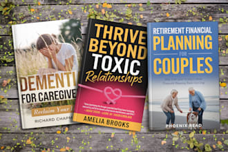 do book cover design, ebook cover design, KDP book cover