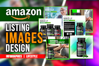 create amazon product photos and amazon listing images design