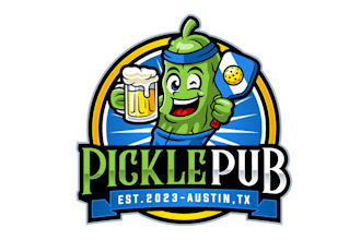 make admirable popular new bar or pubs logo