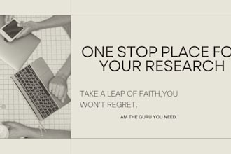 do your research and summaries
