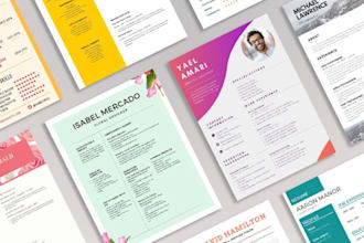 write your cv, resume, cover letter and optimize your linkedin  profile