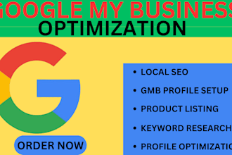 create a verified google my business profile for local SEO gmb ranking