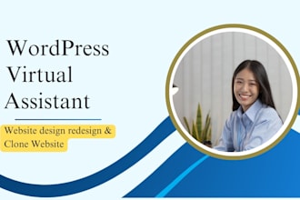be your wordpress virtual assistant VA
