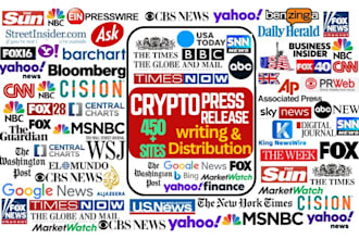 do press release distribution, crypto press release distribution, press release