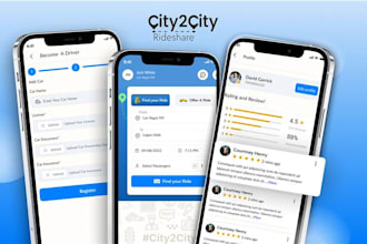 create a taxi booking app, uber app, lyft app