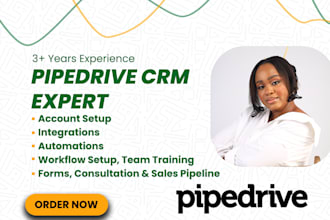 consult, set up, integrate and automate your pipedrive CRM
