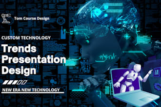design tech startup pitch deck, saas demos, app, ai inspired presentation slides