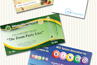 do ticket, gift card, tag etc any events