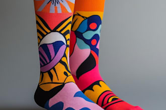 design socks manufacture custom knitting sports kids socks