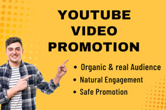 do organic youtube video promotion and google ads
