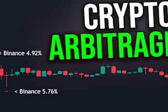 develop crypto trading bot, arbitrage trading bot, crypto arbitrage binance bot