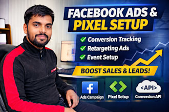 set up fb ads campaign with pixel and conversion tracking
