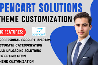 professionally upload products and add category in opencart store