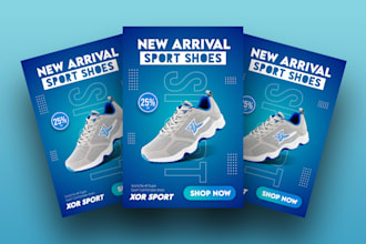 design modern, stunning business and product flyer for marketing