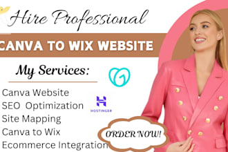 clone canva website to wix website, godaddy to hostinger website, bluehost