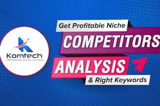 provide expert niche , competitor and keyword research