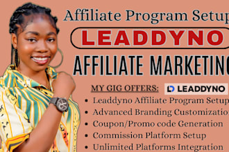 add affiliate program for affiliate marketing using leaddyno