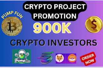 crypto token, telegram, cto, memecoin pump fun promotion to 700k investors sol