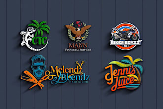 do unique, modern and creative business logo design and redesign
