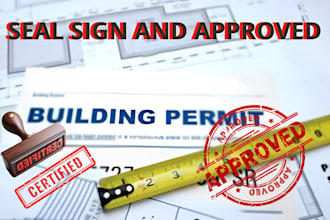 do texas, USA, california, florida pe stamp, city permit structural floor plan