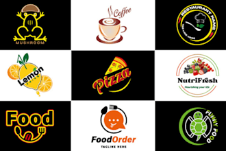 logo design with professional finish and photoshop expert and photo editing
