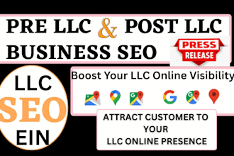 setup usa llc seo us business website ranking top google link building service