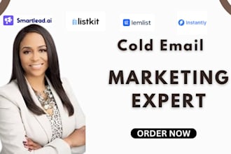 set up listkit for warm up and cold email outreach
