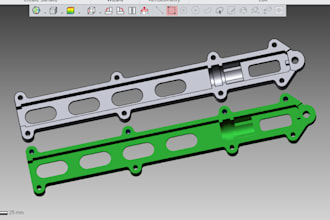 do reverse engineering for scanned model