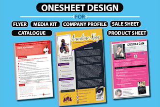 design sales sheet, brochure, sell sheet, product catalog flyer design, booklet