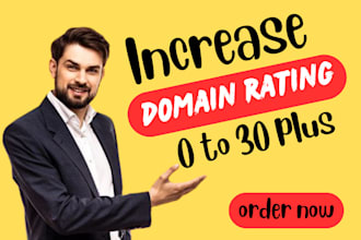 be increase dr 30 plus using seo backlinks