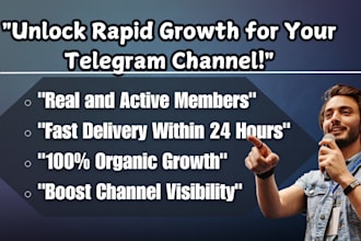 do telegram promotion to grow your targeted audience