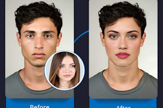 professionally edit photos, swap faces,
