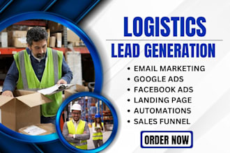 generate logistics leads moving company leads transport leads relocating leads