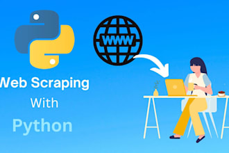 build a python web scraper for datascraping, data extraction